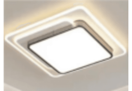 Layered Square LED Ceiling Light photo 1
