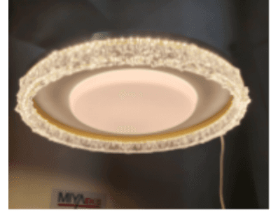 Crystal Halo Flush Ceiling Light photo 1