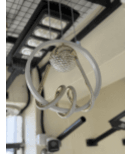 Orbital Crystal Ribbon Pendant photo 1