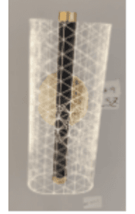 Crystal Cylinder Wall Sconce photo 1