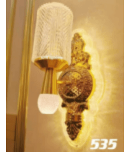 Antique Gold Mesh Cylinder Sconce photo 1