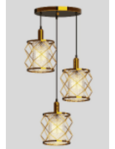 Triple Lattice Cage Pendant photo 1