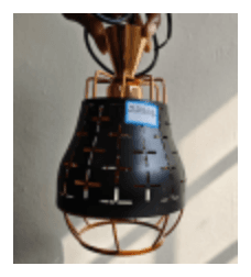 Black Industrial Cage Pendant photo 1