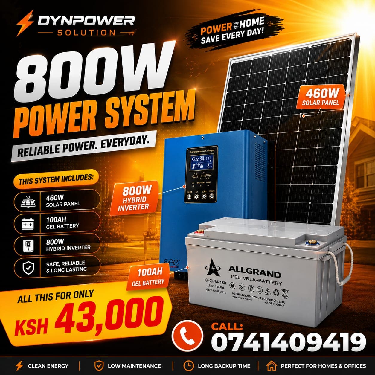 Home Starter 800W photo 1